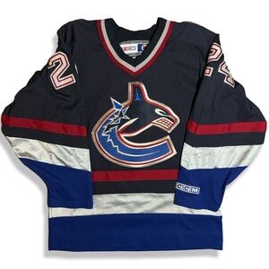 Vintage CCM Vancouver Canucks Hockey Jersey